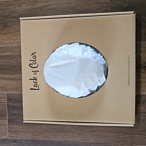 LACK OF COLOR THE MACK GREY FEDORA HAT SIZE 57CM (M) - Picture 4 of 17